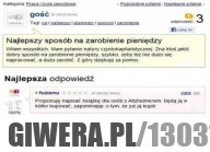 Sposób na zarobienie pieniędzy