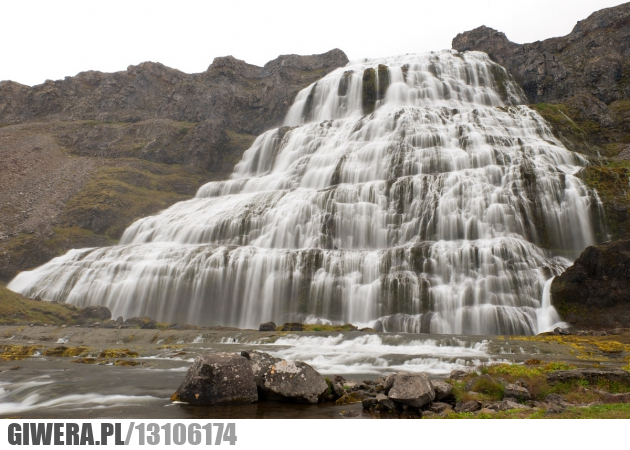 Dynjandi Waterfall, Iceland,islandia