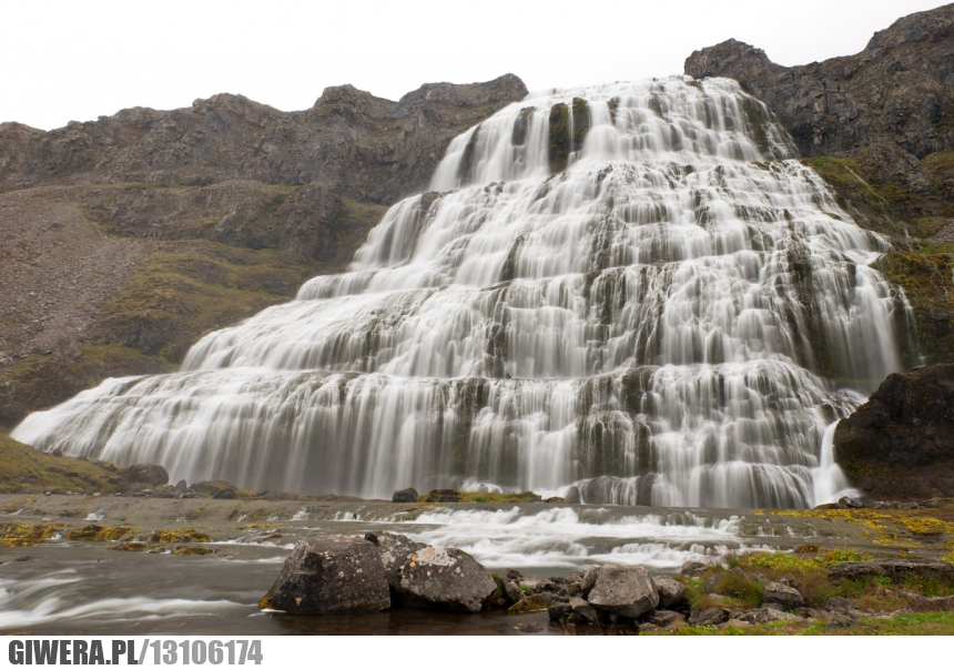 Dynjandi Waterfall, Iceland,islandia