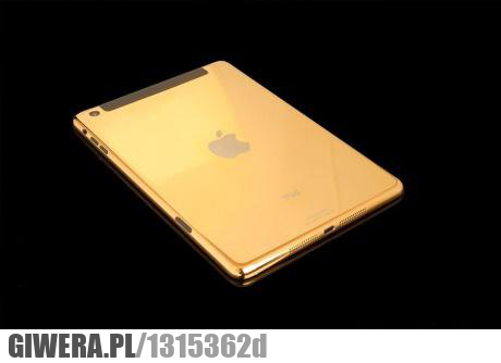 ipad,złoty