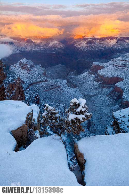 wieli kanion,zima