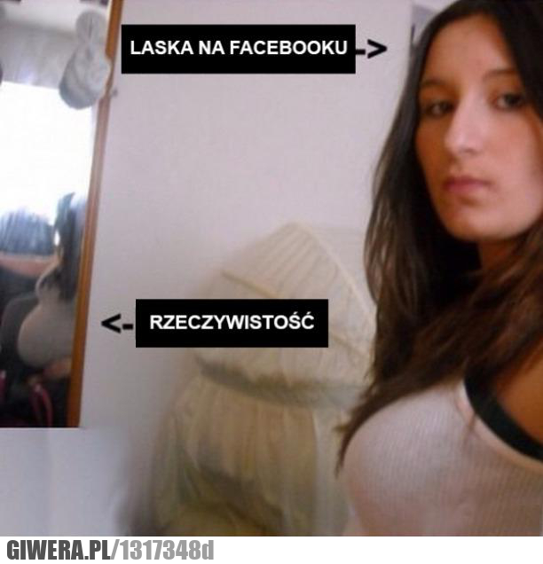 Rzeczywistość,laska,facebook,zdjęcie profilowe
