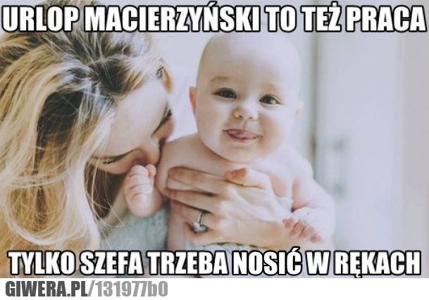 Urlop macierzyński,praca,szef