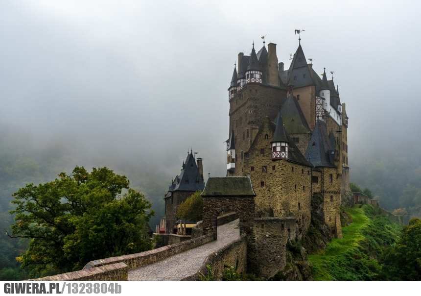 Zamek Eltz, Niemcy,EarthPorn