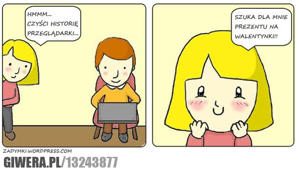 Historia przeglądarki,walentynki