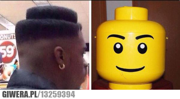 Lego,fryzura