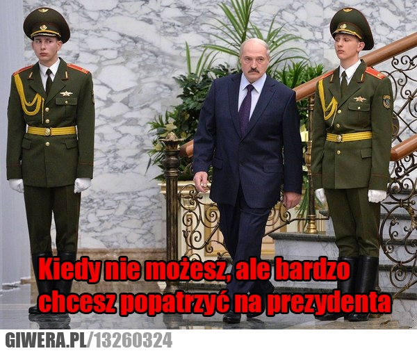 Prezydent Białorusi
