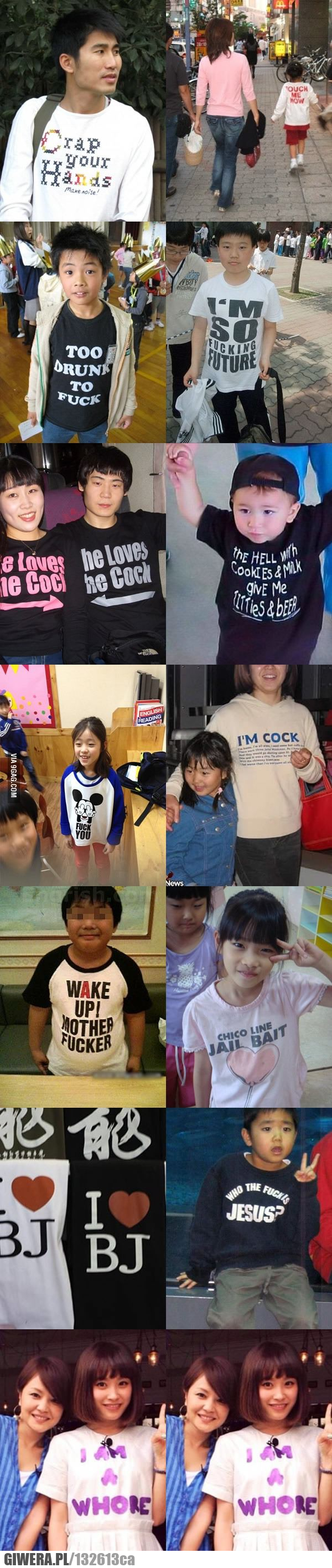 Azja,Koszulka,Angielski