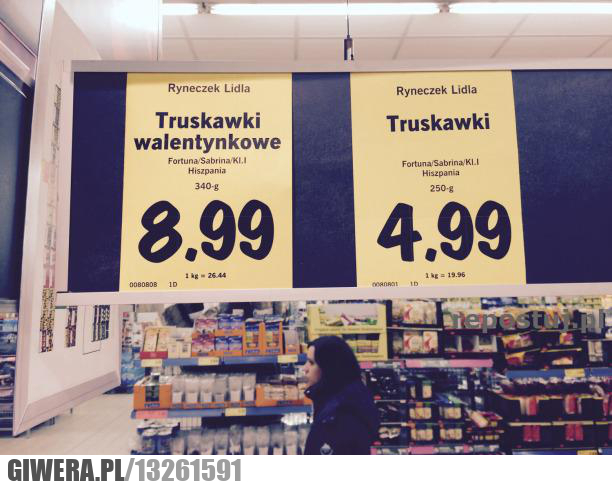 Walentynki,Lidl
