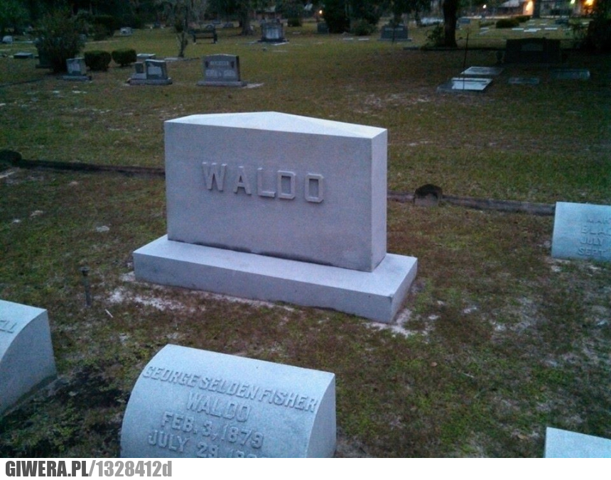 Waldo,grób,cmentarz