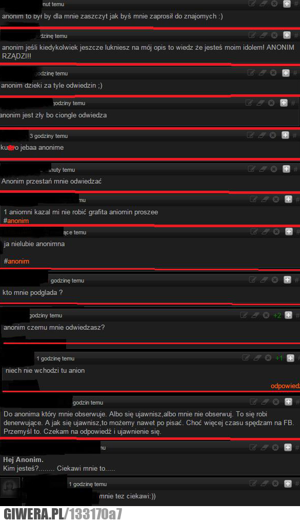 anonim, anonimy,cda,tablica