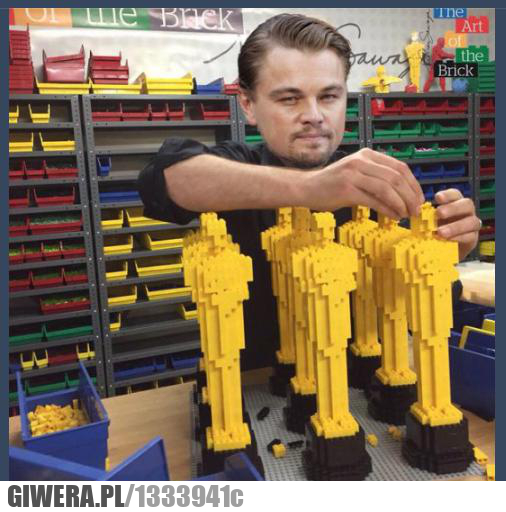 Lenardo Dicaprio,oskar,lego