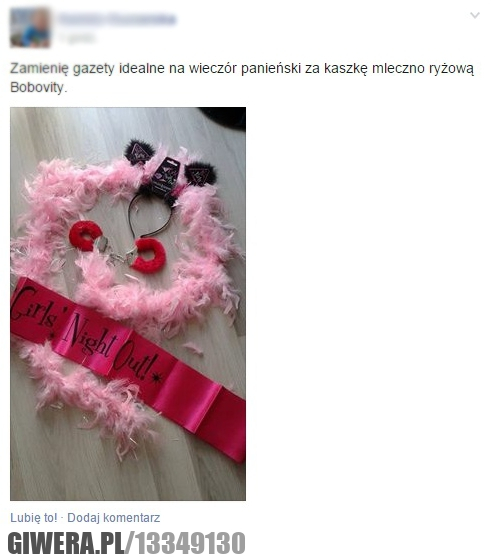 wieczór panieński,kaszka,mleczko,bobovit