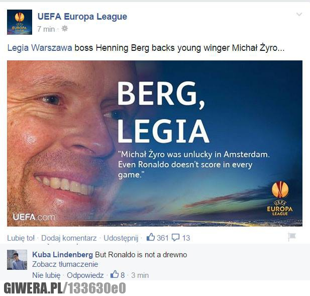 Riposta,Żyro,Ronaldo