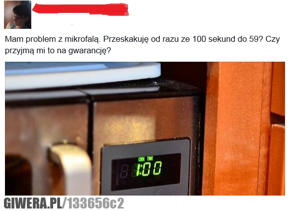 Mikrofala,100 sekund, 60 sekund