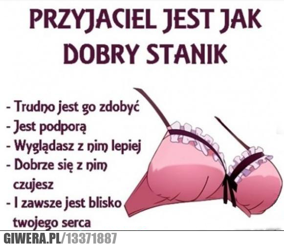 przyjeciel,stanik