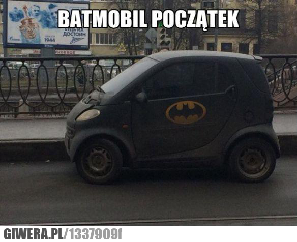 Batmobil,początek,Batman.