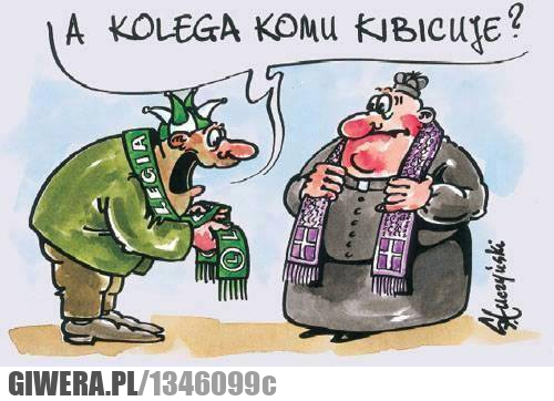 Kibic,ksiądz