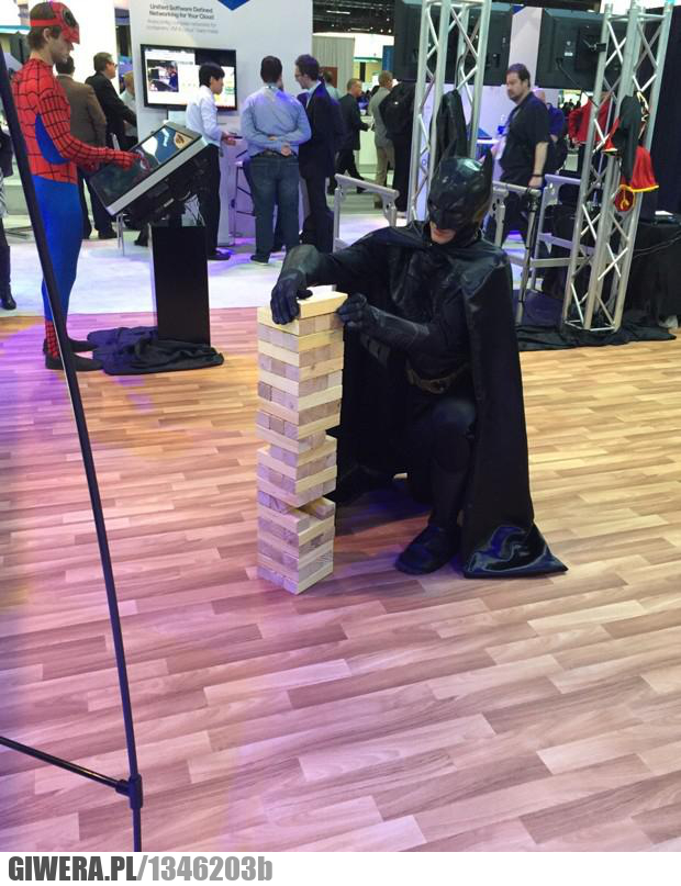 Batman,Jenga