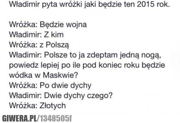 putin,wróżka