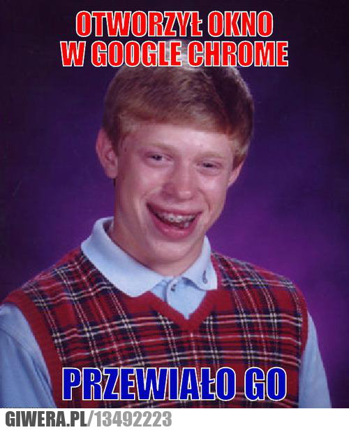 otworzył , pech ,Brian , memy.