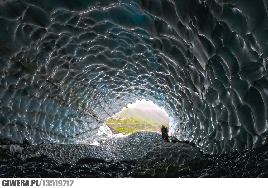 Szwecja,Lodowy tunel,earthporn