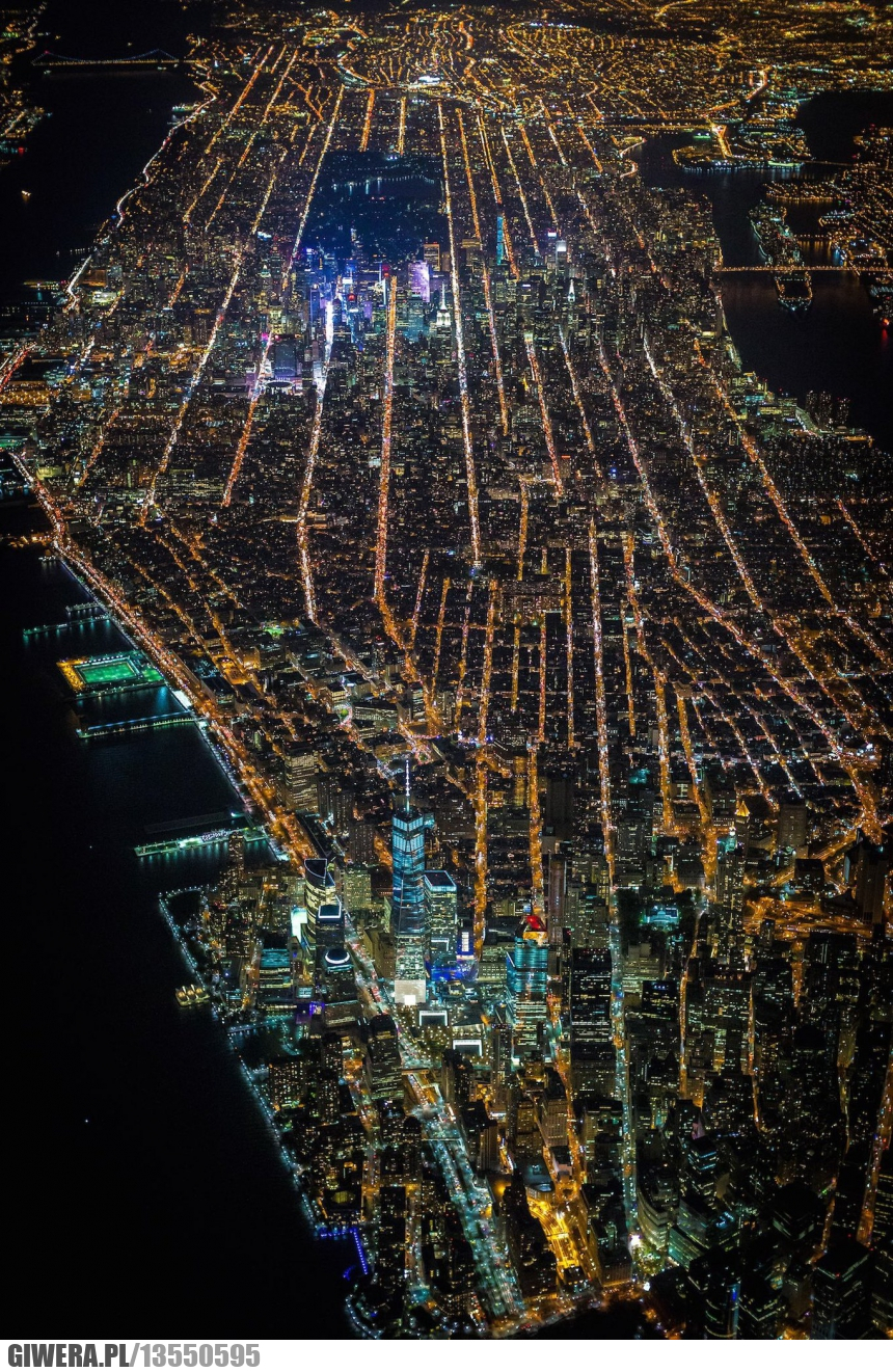 Nowy Jork,New York,Noc,Earthporn