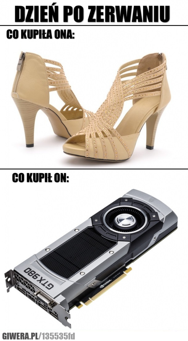 zerwanie,buty,karta graficzna,gtx 980
