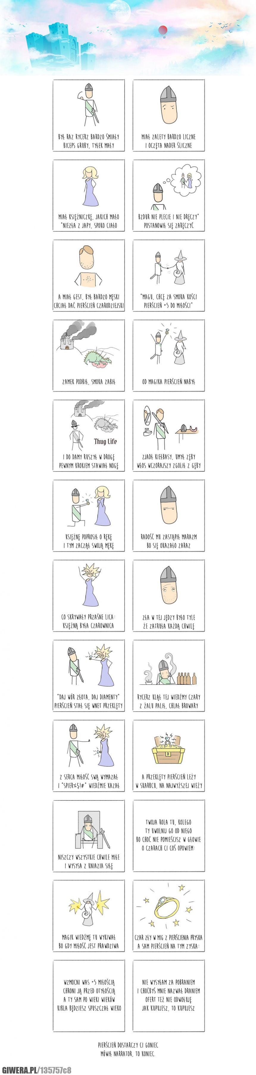 zona,zareczyny,rycerz,czarownica