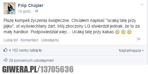 Jajka,święta,Wielkanoc,Filip Chajzer