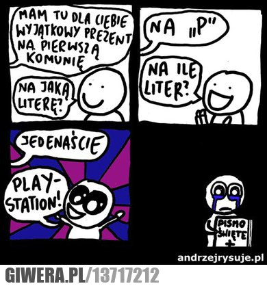 Prezent,komunia,pismo święte,play-station