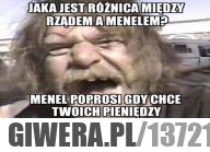 Rząd a menel