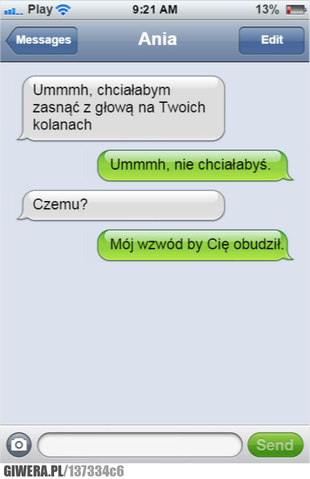 wzwód,kolana,podryw,sms