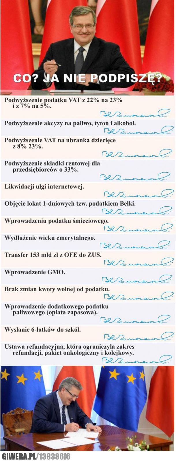 podpisał