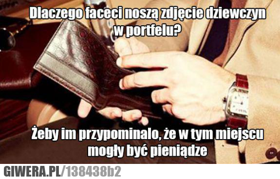 Zdjęcie dziewczyny,portfel