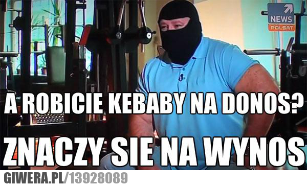 Donos,kebab,wynos