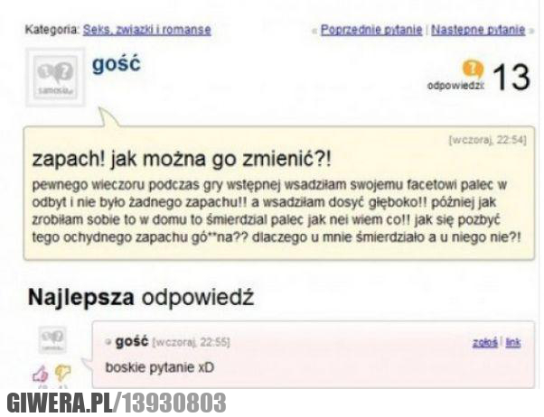 wtf,odbyt,tyłek,palec,zapach