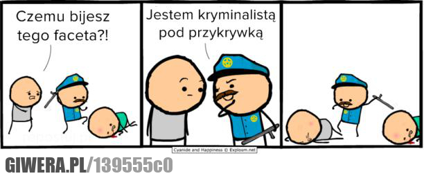 Przykrywka,policja,bicie