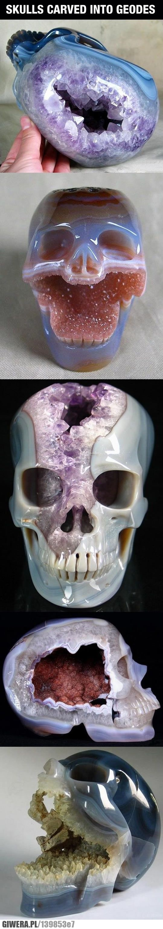 czaszki,minerały