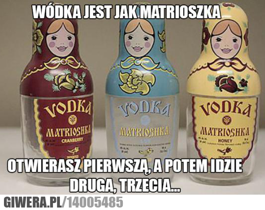 Matrioszka,Wódka,vóda