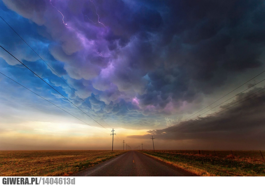 Burza,Piorun,Chmury,Earthporn