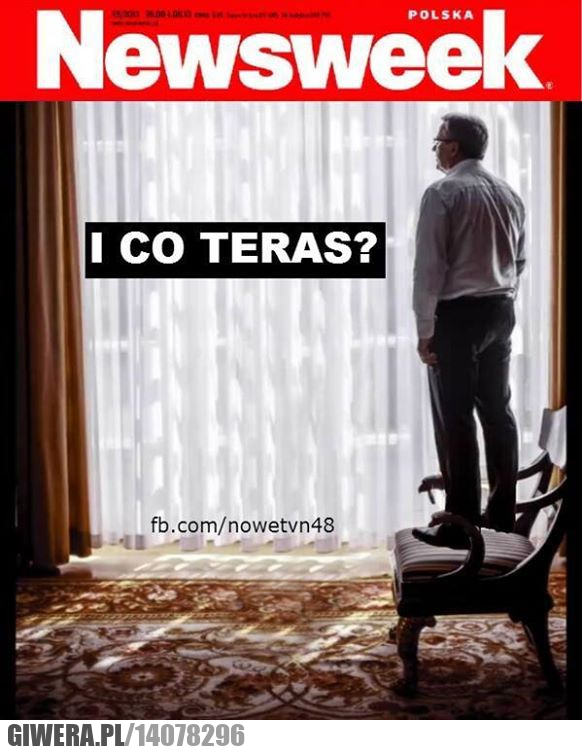 newsweek,Komorowski,krzesło,Szogun