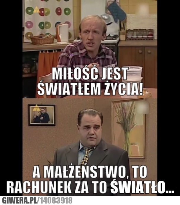 Miodowe lata,rachunek,małżeństwo