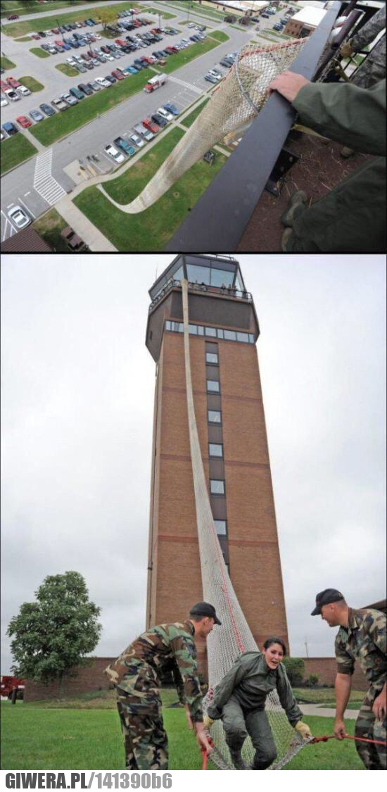 Wojskowe ćwiczenia,siatka