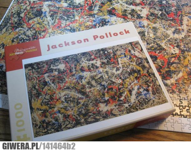 Puzzle,Jackson Pollock