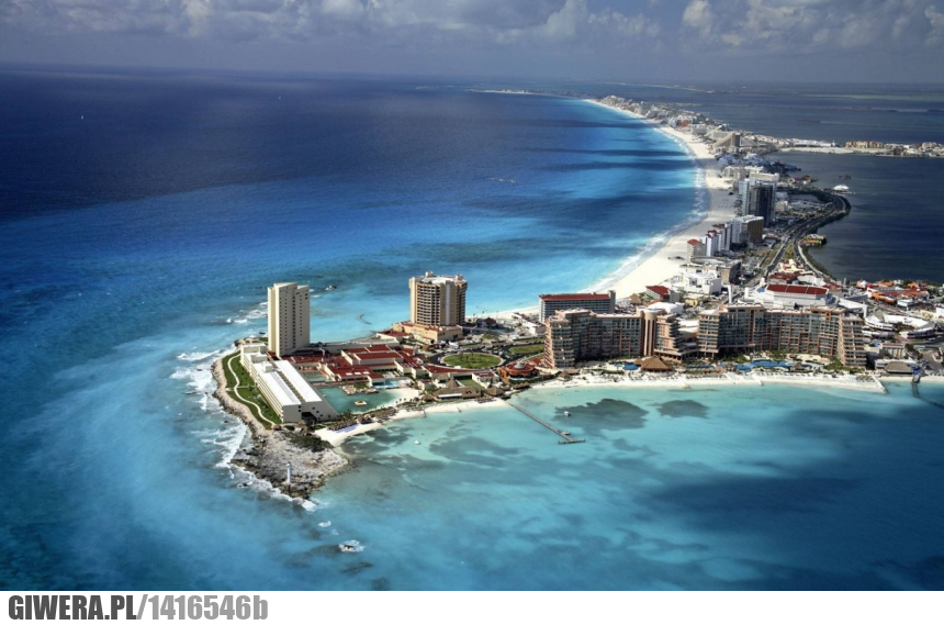 Plaża,Meksyk,Cancun