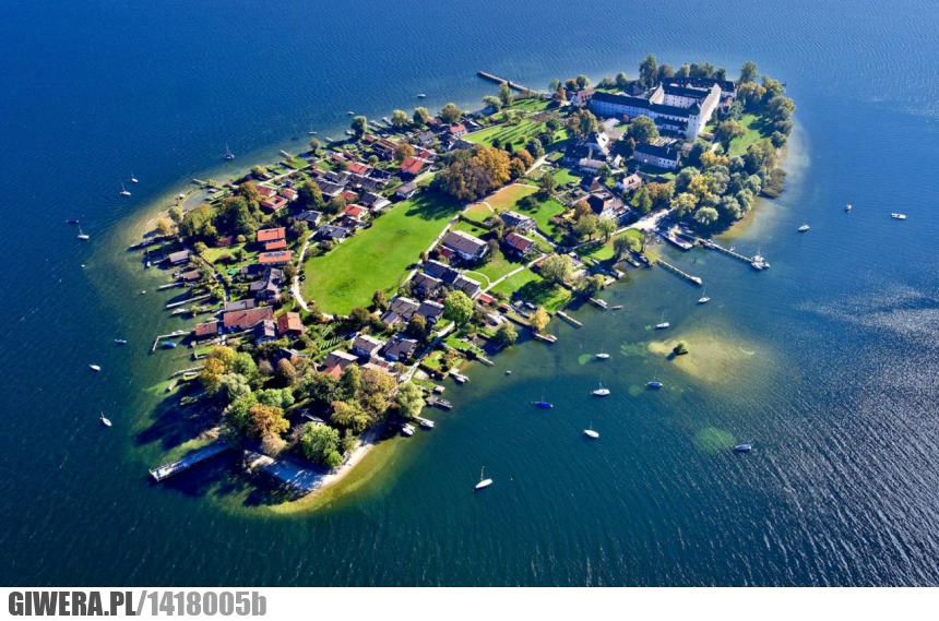 Chiemsee,Jezioro,Bawaria,Niemcy