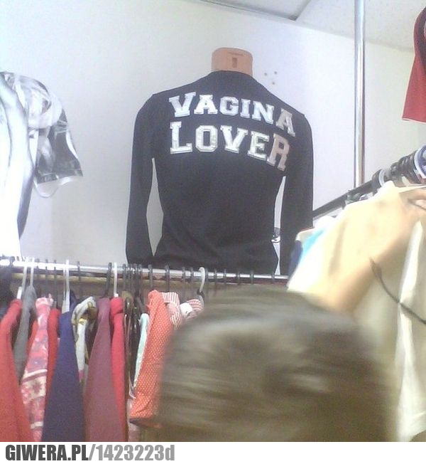 Moda męska,Vagina lover