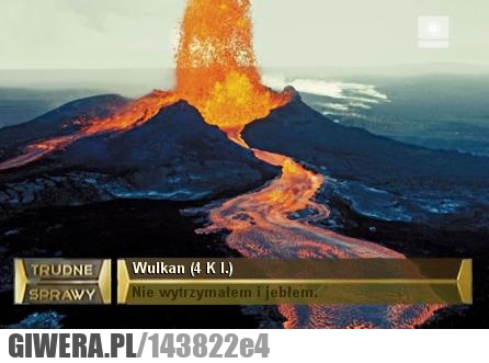 wulkan, erupcja, lawa, magma, trudne sprawy, jebło