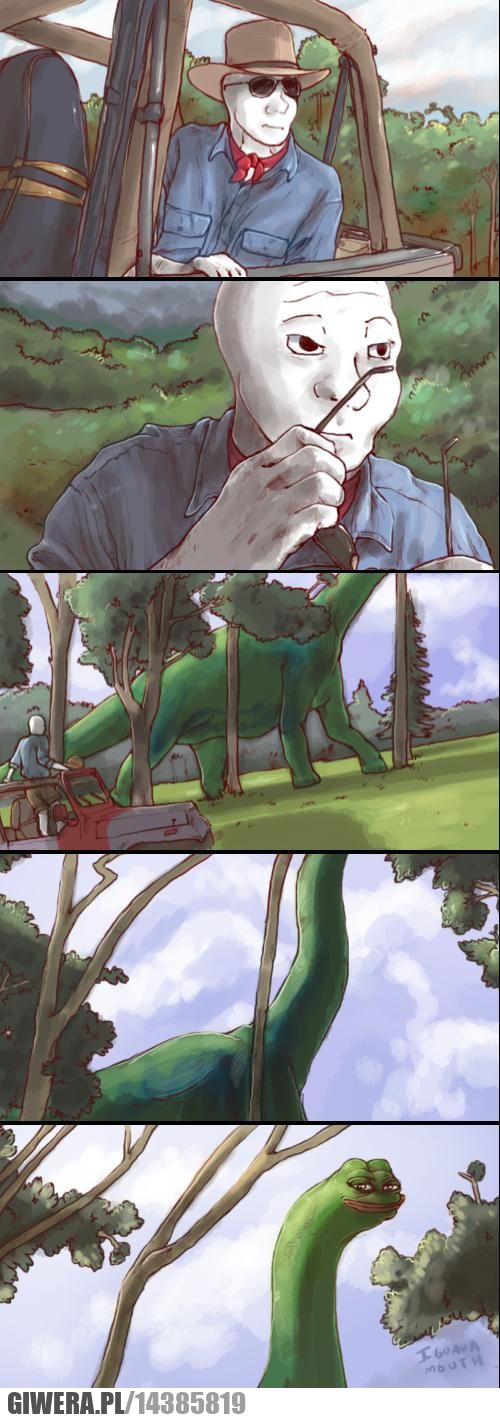 Jurassic World,smutna żaba